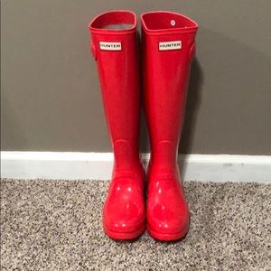NWT Hunter boots w box!
